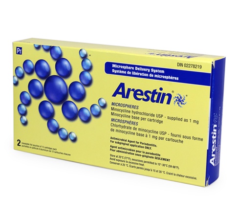 Arestin antibiotic therapy kit